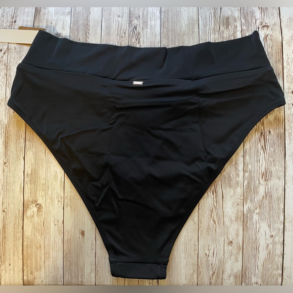🆕 PINK VICTORIA’S SECRET SWIM  V-CROSSOVER HIGH-WAIST BIKINI BOTTOMS XXL 20 - Picture 8 of 16